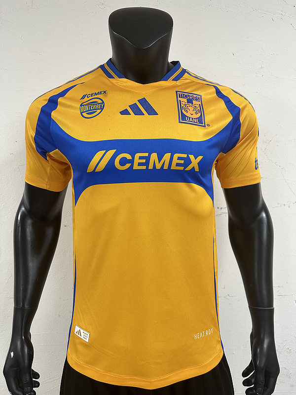 AAA Quality Tigres UANL 24/25 Home Jersey(Player)